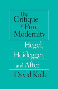 Produktbild: Kolb, D: Critique of Pure Modernity (Paper)