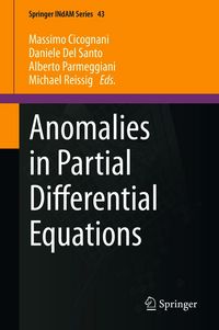 Produktbild: Anomalies in Partial Differential Equations