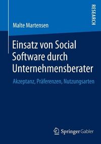Produktbild: Einsatz von Social Software durch Unternehmensberater