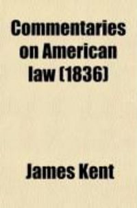 Produktbild: Commentaries on American Law (Volume 3)