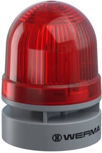 Produktbild: Werma Signaltechnik Signalleuchte Mini TwinLIGHT Combi 24VAC/DC RD 460.110.75 Rot 24 V/DC 95 dB