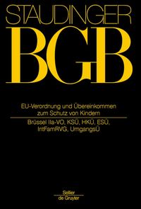 Produktbild: EU-Verordnung und &Uuml;bereinkommen zum Schutz von Kindern
