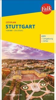Produktbild: Falk Cityplan Stuttgart 1:21.000