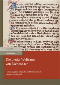 Bild vom Artikel Die Lieder Wolframs von Eschenbach vom Autor 