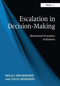 Produktbild: Drummond, H: Escalation in Decision-Making