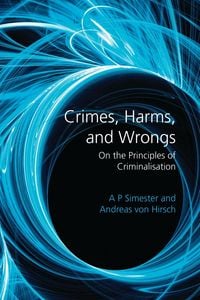 Produktbild: Crimes, Harms, and Wrongs