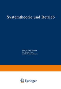 Produktbild: Systemtheorie und Betrieb