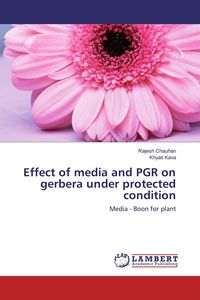 Produktbild: Effect of media and PGR on gerbera under protected condition