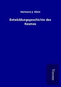 Produktbild: Entwicklungsgeschichte des Kosmos