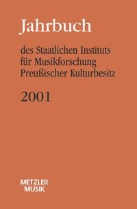 Produktbild: Jahrbuch des Staatlichen Instituts f&uuml;r Musikforschung (SIM) Preu&szlig;ischer Kulturbesitz