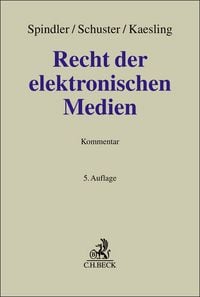 Produktbild: Recht der elektronischen Medien