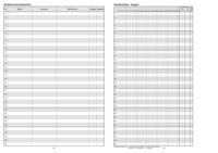 Klassenbuch "Standard", Umschlagfarbe: grün