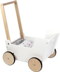 Produktbild: small foot 12496 - Puppenwagen Little Button, Holz, f&uuml;r Puppen bis 46cm