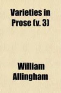 Produktbild: Varieties in Prose (Volume 3)
