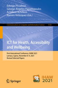 Produktbild: ICT for Health, Accessibility and Wellbeing