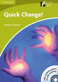 Produktbild: Johnson, M: Quick change!, level starter-beginner
