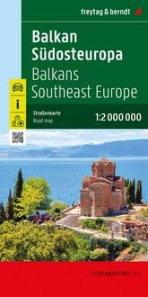 Produktbild: Freytag & berndt Stra&szlig;enkarte Balkan - S&uuml;dosteuropa 1:2 Mio.