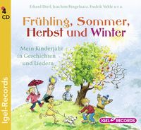 Produktbild: Fr&uuml;hling, Sommer, Herbst und Winter, 4 Audio-CDs