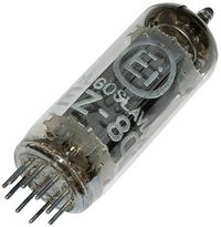 Produktbild: BTB Vertrieb EZ 80 = 6 V 4 Elektronenr&ouml;hre Dualgleichrichter 250 V 90 mA Polzahl: 9 Sockel: Noval Inhalt 1 St.