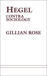 Produktbild: Hegel: Contra Sociology