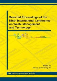 Produktbild: Selected Proceedings of the Ninth International Conference on Waste Management and Technology
