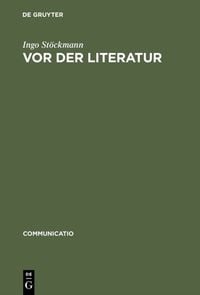 Produktbild: Vor der Literatur