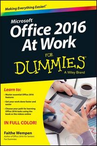Produktbild: Office 2016 at Work For Dummies
