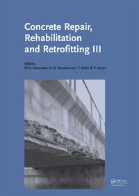 Produktbild: Concrete Repair, Rehabilitation and Retrofitting III