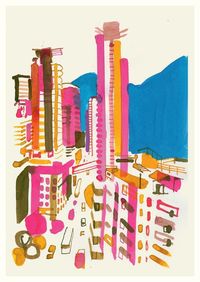 Bild vom Artikel Hong Kong (Postkarte, 20 Ex) vom Autor Christoph Niemann