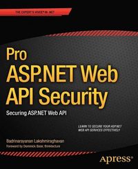 Produktbild: Pro ASP.NET Web API Security