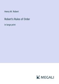 Produktbild: Robert's Rules of Order