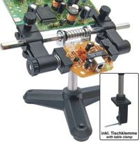 Produktbild: Donau Elektronik Platinenhalter 360&deg; drehbar, 270&deg; schwenkbar 1St.