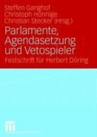 Produktbild: Parlamente, Agendasetzung und Vetospieler