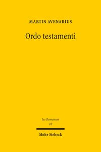 Produktbild: Ordo testamenti