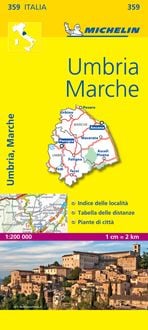 Produktbild: Umbria. Marche 1:200.000