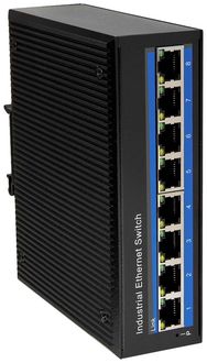Produktbild: LogiLink NS203 NS203 Industrial Ethernet Switch 8 Port 10 / 100 / 1000MBit/s