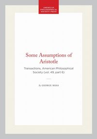 Produktbild: Some Assumptions of Aristotle