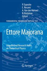 Produktbild: Ettore Majorana: Unpublished Research Notes on Theoretical Physics