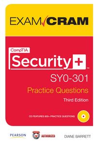 Produktbild: CompTIA Security+ SY0-301 Practice Questions Exam Cram