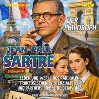 Produktbild: Der Philosoph Jean-Paul Sartre - Leben und Werke des radikalen franz&ouml;sischen Existenzialisten und Partners Simone de Beauvoirs