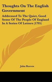 Produktbild: Thoughts On The English Government