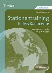 Produktbild: Stationentraining Erde & Kontinente