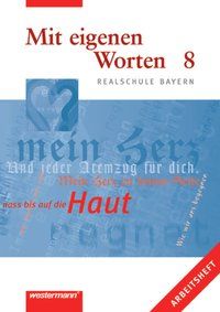 Produktbild: Eigene Worte 8/Arbeitsh./RS/BY