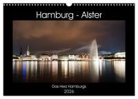 Produktbild: Hamburg - Alster (Wandkalender 2026 DIN A3 quer), CALVENDO Monatskalender