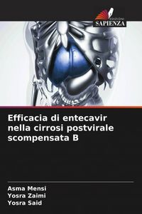 Produktbild: Efficacia di entecavir nella cirrosi postvirale scompensata B