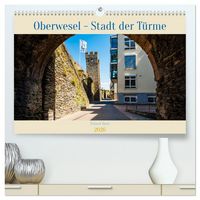 Produktbild: Oberwesel - Stadt der T&uuml;rme (hochwertiger Premium Wandkalender 2026 DIN A2 quer), Kunstdruck in Hochglanz