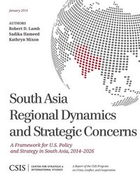 Produktbild: South Asia Regional Dynamics and Strategic Concerns