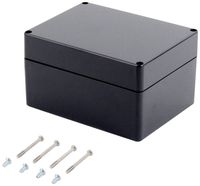 Produktbild: TRU Components KST 238 03238000.H Industrie-Geh&auml;use 160 x 120 x 90 ABS Schiefer-Grau 1St.