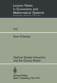 Produktbild: Optimal Spatial Interaction and the Gravity Model