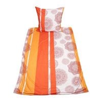 Produktbild: HTI-Living AllSeasons\nBettw&auml;sche 2tlg. orange rot AllSeasons\nBettw&auml;sche 2tlg. orange rot